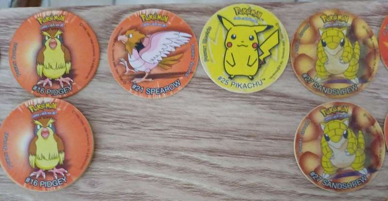 Pokemon Tazos First series rare (Price PER Tazo)