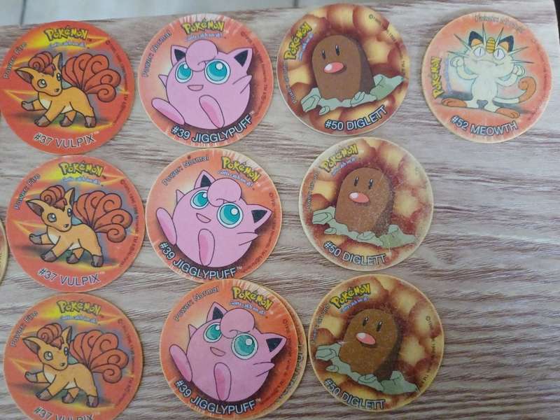 Pokemon Tazos First series rare (Price PER Tazo)