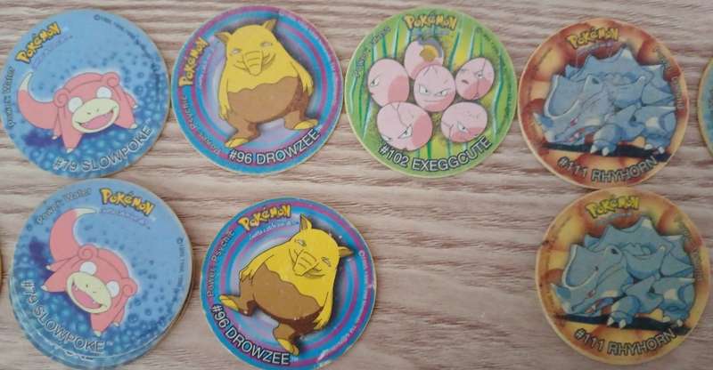 Pokemon Tazos First series rare (Price PER Tazo)
