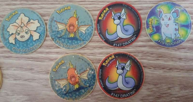Pokemon Tazos First series rare (Price PER Tazo)