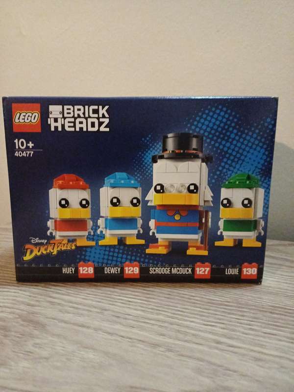 NEW LEGO BrickHeadz Scrooge McDuck, Huey, Dewey & Louie (40477)