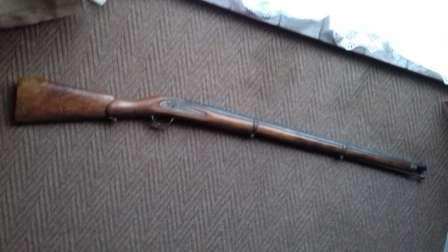 Old Black Powder rifle - Replica gun - Not a real gun