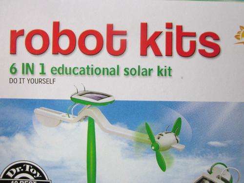 6 in 1 Solar robot kit