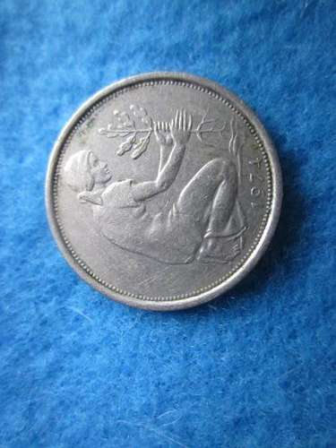 1974 German 50 pfennig - circulated