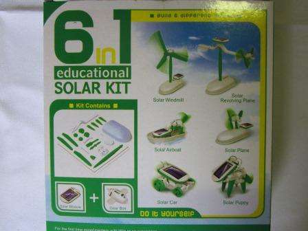 6 in 1 Solar robot kit - FREE POSTAGE