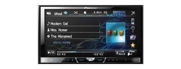 Pioneer AVH-4450BT In Dash Double Din-DVD Multimedia AV Receiver with 7"VGA Touch Display