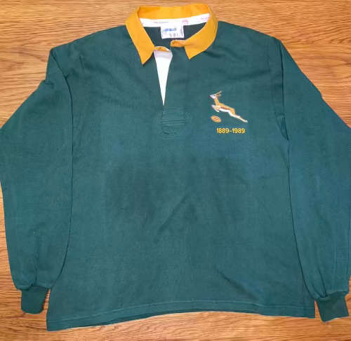 Replica Springbok Rugby Jersey 1989