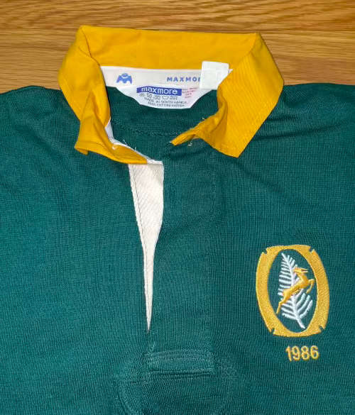 Springbok Commemorative Rugby Jersey1986