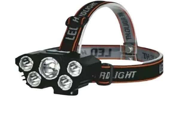 Flashlight, 5led Headlight, Usb Headlight,perfect for Camping,running