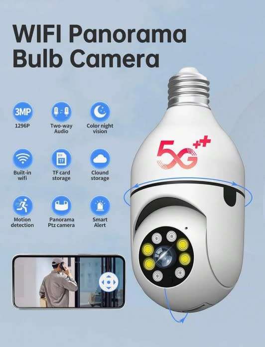 G Light Bulb Cam