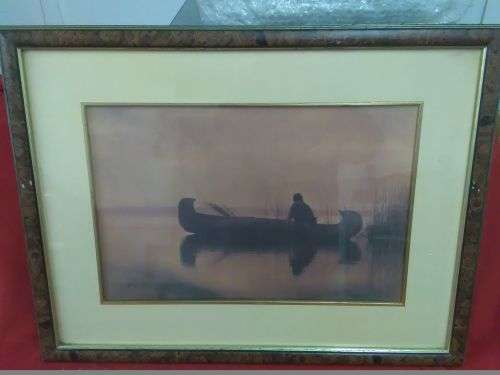 NATIVE AMERICAN INDIAN - ''FISHING''