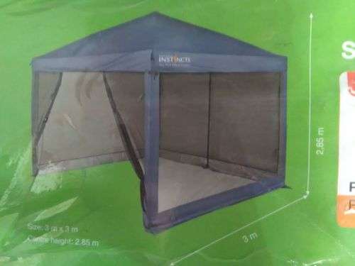 NATURAL INSTINCTS EASY PITCH DELUXE GAZEBO