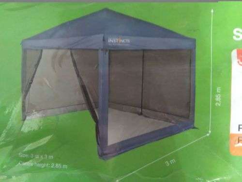 NATURAL INSTINCTS EASY PITCH DELUXE GAZEBO