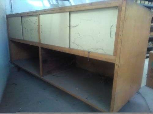 VINTAGE SHOP DISPLAY CABINET