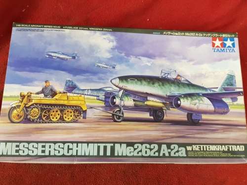 TAMIYA 1/48 MESSERSCHMITT ME 262 MODEL KIT
