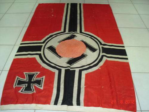 WW2 GERMAN 3rd REICH "REICHSKRIEG" FLAG