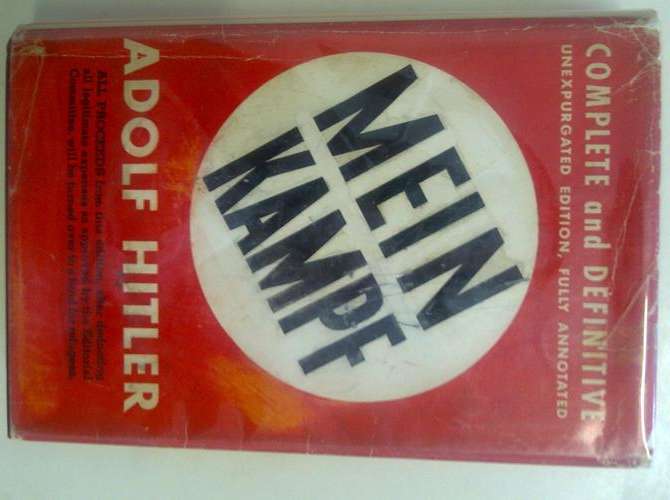 MEIN KAMPF 1939 COMPLETE AND DEFINITIVE EDITION WITH DUST JACKET