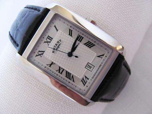 NEW MENS ROTARY CLASSICS CGS00005/21 BLACK LEATHER STRAP WATERPROOF WRISTWATCH - MAKE ME AN OFFER??!