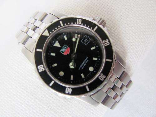 RARE TAG HEUER 1500 SERIES SS QUARTZ LADIES DIVERWATCH