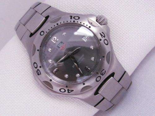AUTHENTIC Men's Tag Heuer Kirium Professional Stainless Steel Watch WL 1211-0 with box