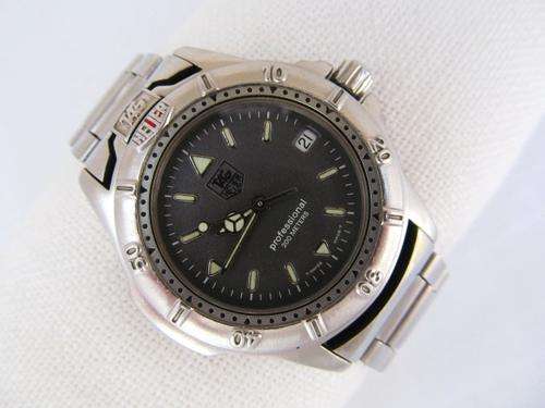 RARE AUTHENTIC TAG HEUER 4000 SERIES STAINLESS STEEL QUARTZ MIDSIZE WATCH