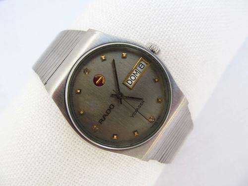 VINTAGE AUTHENTIC RADO VOYAGER STAINLESS STEEL WATCH - OPEN TO OFFERS?