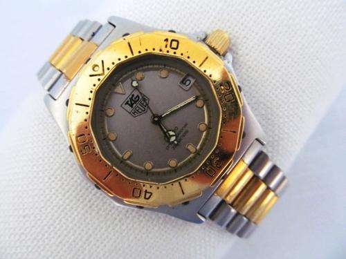 RARE AUTHENTIC TAG HEUER 3000 SERIES 2TONE QUARTZ MIDSIZE MENS DIVERWATCH - MAKE ME AN OFFER??!!