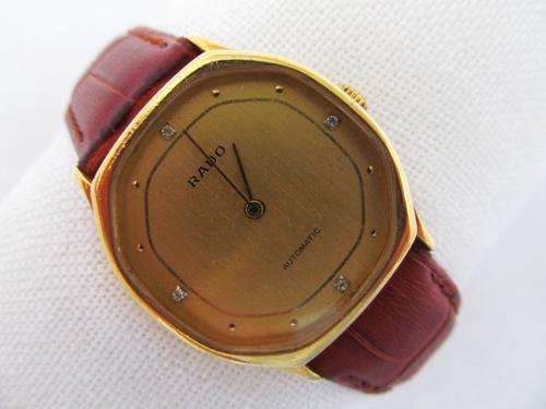 RARE RADO GOLDPLATED AUTOMATIC MENS DRESS WATCH**MAKE ME AN OFFER**