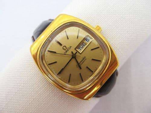 OMEGA SEAMASTER CAL.1020 GOLDPLATED AUTOMATIC MENS WATCH