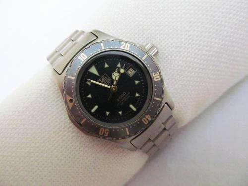 RARE TAG HEUER 2000 SERIES STAINLESS STEEL QUARTZ LADIES WATCH