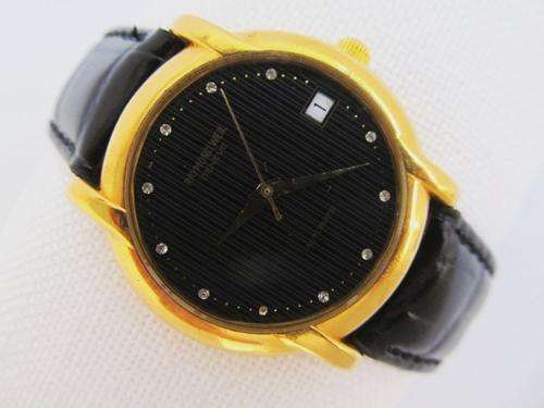 RAYMOND WEIL GENEVE 18K GOLDPLATED AUTOMATIC MENS DRESSWATCH