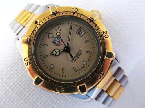 TAG HEUER 2000 SERIES 18KGP/STAINLESS STEEL QUARTZ LADIES WATCH
