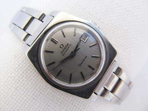 OMEGA GENEVE CAL.684 STAINLESS STEEL AUTOMATIC LADIES WATCH
