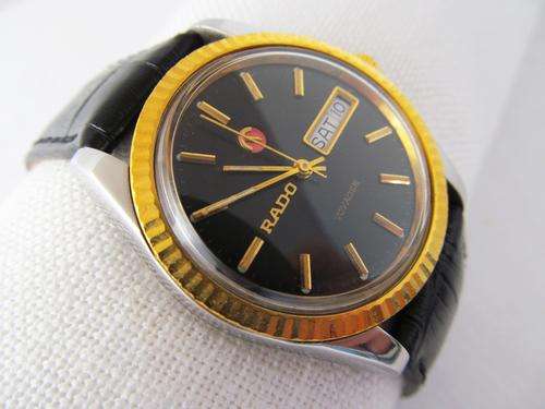 RADO VOYAGER 18KGP/STAINLESS STEEL AUTOMATIC MENS WATCH - OPEN TO OFFERS?