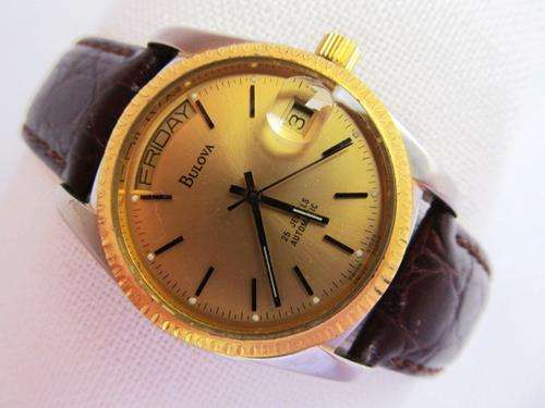 BULOVA AUTOMATIC MENS WATCH SPLIT CALENDAR - MAKE ME AN OFFER?!