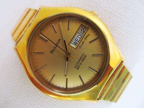 BULOVA DAYDATE GOLDPLATED AUTOMATIC MENS WATCH - MAKE ME AN OFFER?!