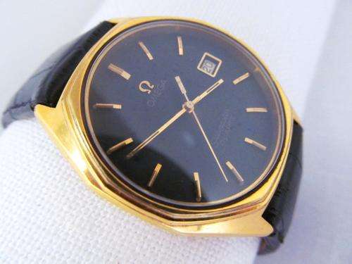 OMEGA SEAMASTER DATE GOLDPLATED QUARTZ MENS WATCH - Open to Offers?