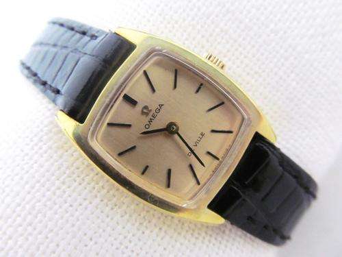 OMEGA DE VILLE LADIES GOLD PLATED WATCH cal 620 HAND-WINDING