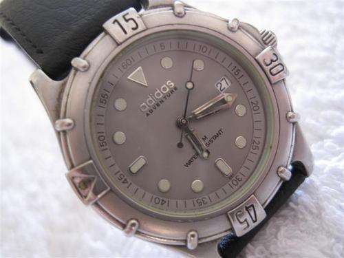 Men s Watches GENUINE VINTAGE ADIDAS ADVENTURE WR 100M QUARTZ MEN WATCH was sold for 108.00 on 2 Dec at 23 31 by VintageTimeWatches in Cape Town ID 17524537