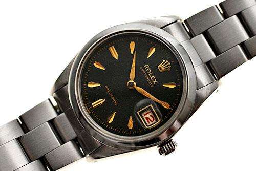 COLLECTABLE ROLEX OYSTER PRECISION RED DATE ARROWHEAD WATCH