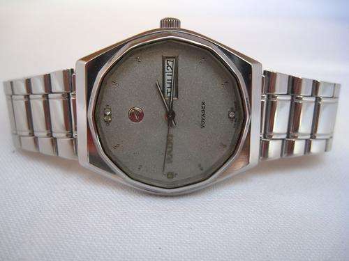 RADO VOYAGER DAYDATE ALL STEEL AUTOMATIC MENS WATCH
