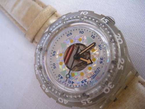 SWISS VINTAGE SWATCH SUBMARINER 200M QUARTZ MEN WATCH