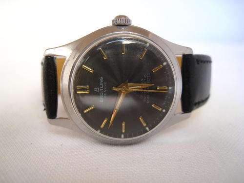 BREITLING 17Jewels Manual Men's Wrist Watch,50'