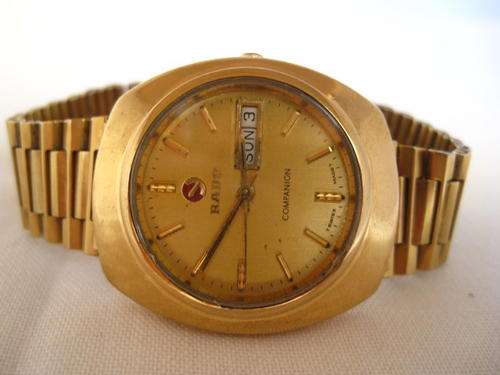 RADO Companion Automatic Day/Date Golden Watch
