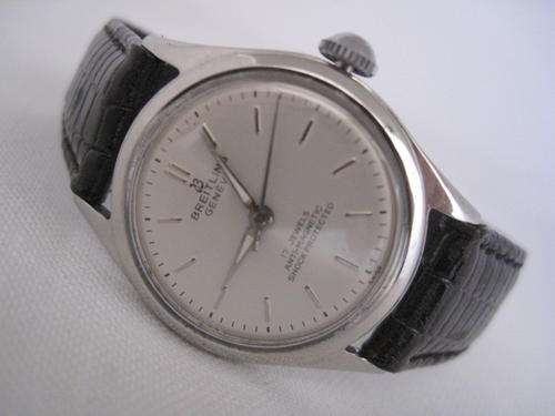 COLLECTABLE BREITLING White Dial Hand-Winding S/S Case