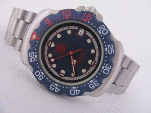 TAG HEUER F1 CLASSIC MIDSIZE WATCH, BLUE NR