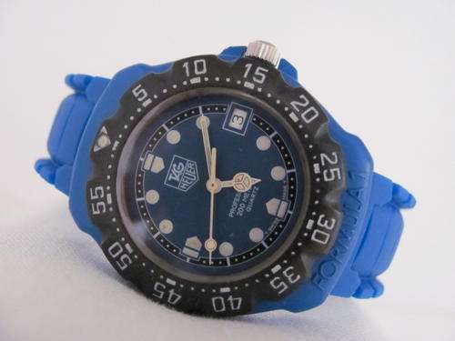TAG HEUER F1 CLASSIC MIDSIZE WATCH 381.513/1, BLUE NR