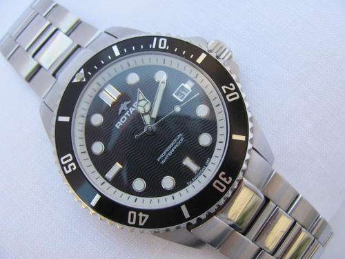 MENS ROTARY AQUASPEED QUARTZ DRESS WRIST WATCH