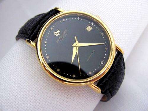 RAYMOND WEIL GENEVE MENS WATCH 2809 black