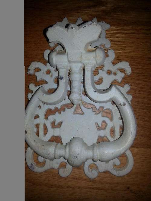 Gorgeous cast iron door knocker